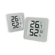 2/4PCS Digital Thermometer Hygrometer – Mini LCD Temperature & Humidity Monitor