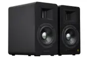 Airpulse A100 Hi-Res Speakers Built-in Amp & Bluetooth - Matte Black