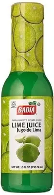 Badia Lime Juice Natural pure & zesty Jugo de Lima/Limon 10 oz