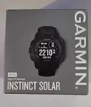 Garmin Instinct Solar Tactical - Rugged GPS Smart Watch Black - Brand New!