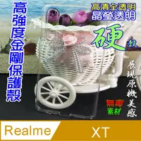 在飛比找PChome24h購物優惠-Realme XT 高強度金剛背蓋保護殼-高透明