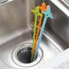 Clogging Sink Cleaning Hair Dredge Hook Drain Cleaner Hair Catcher Hair Remover
