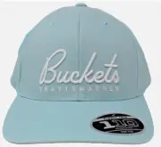 Travis Mathew Buckets Light Blue Adjustable Golf Hat NEW
