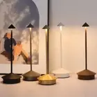 Rechargeable Table Led Hotel Bar Coffee Table Lamp Desk Lamp
