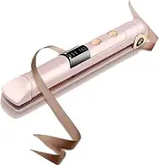 Portable Wireless Curling Iron, Rechargeable Mini Hair Straightener, Straight Splint for Large Curling Bangs