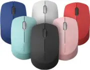 RAPOO M100 2.4GHz & Bluetooth 3 / 4 Quiet Click Wireless Mouse Black - 1300dpi C