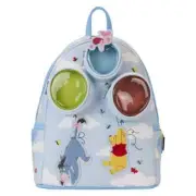 Loungefly Disney Winnie the Pooh & Friends Floating Balloons Mini Backpack Purse