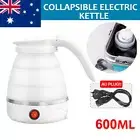 Portable Travel Collapsible Electric Water Kettle Foldable Silicone Water Pot