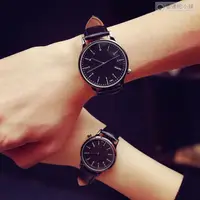 在飛比找蝦皮購物優惠-雲邊 極簡美學 韓國Weesky金屬拉絲 手錶 男錶 對錶 