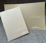 Jaeger Lecoultre Reverso Duoface Instruction Booklet Year 04/2010 With G Paper.