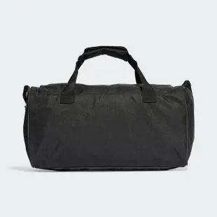 【adidas 愛迪達】Linear Duffel M 黑色 大Logo 運動 旅遊 手提 背帶 健身包 HT4743