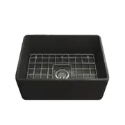 Turner Hastings Novi Fireclay Single Bowl Butler Sink - Matte Black