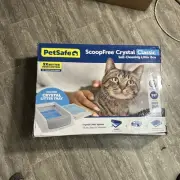 ScoopFree Crystal Classic Self-Cleaning Litter Box, Large. Brand New In The Box