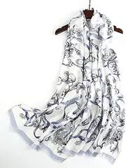 Shawls & Wraps for Evening Dresses, Wedding Shawl Wrap Fringes Scarf for Women's,D,170 * 50CM