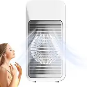air conditioner cooling fan portable air conditioner fan adjustable air conditioner evaporative coolers silent humidifier fan with 7 LED lights