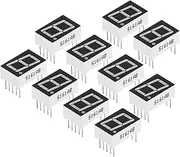 uxcell LED Display Digital Tube, 20 Pack 7 Segment 10 Pin 1 Bit 0.5"x0.7"x0.3" Common Cathode 3.3V LED Display Module for Electronic Driver Board, Blue