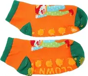 WOONEKY Thanksgiving Socks Unisex Anti-Slip Grip Socks for Yoga Pilates Boys and Girls Breathable Comfortable Indoor/Outdoor Use