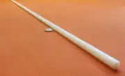 Nylon 6/6 Natural Tint Hex Rod 7/16" (.437") Hex x 60" Length