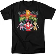 Classic Power Rangers Unite T Shirt & Stickers 1 L