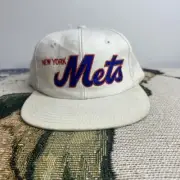 Vintage New York Mets SnapBack Hat W/Tag ~ Twins Enterprise