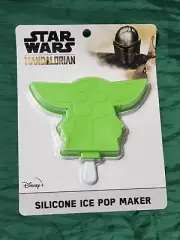 Mandalorian Baby Yoda Silicone Mold Ice Pop Popsicle Maker Brand New~Green