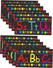 WEKADRIN 1set Alphabet and Wall Decals for Early Education of Decorative for Boys and Girls Rooms Learning Poster for Preschoolers