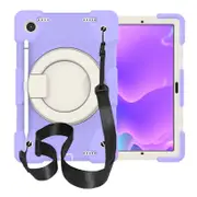 Tab A 8 X200/X205 Samsung Tablet Case with 360��Swivel Stand-Taro Purple