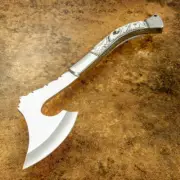 14" VIKING HATCHET CUSTOM MADE FORGED TOOL STEEL ,TACTICAL HUNTING SURVIVAL AXE