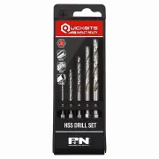 P&N 107B8SET5 - Impact Drill Set 5 Piece 2-6mm Quickbit