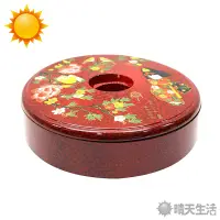 在飛比找蝦皮商城優惠-全家樂旋轉餅盒 台灣製 直徑約25.5cm 收納盒 糖果盒 