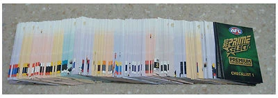 2013 AFL SELECT SERIES 2 PRIME COMPLETE SET OF 220 CARDS - MINT CONDITION