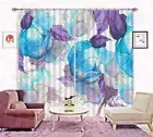 3D Painted Flower Leaves ZHUA1678 Photo Curtain Window Blockout Fabric Amy 2023