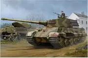 HobbyBoss 1/35 Pz.Kpfw.VI Sd.Kfz.182 Tiger II (Henschel 1944 Production) with Zimmerit Model Kit