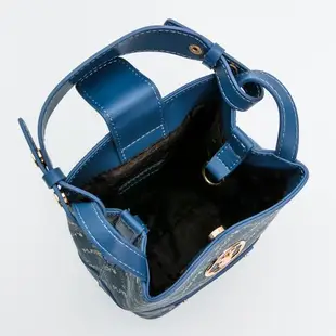 PLAYBOY - 長型手提包附長背帶 Fog迷霧系列 - 藍色