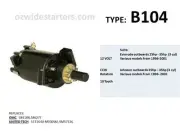Evinrude / Johnson starter motor suits 25hp-35hp(3 cyl) from 1996-2001