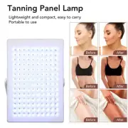 Tanning Lamps 140 Light Chips Face Body Portable Tanning Light Panel With Re NEY