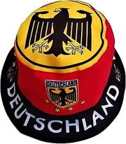 [Generisch] Germany Sun hat, Fishing hat, Fishing hat, Fan hat, Wine red