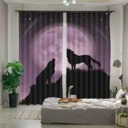 Fine Reef Magic Sky 3D Curtain Blockout Photo Printing Curtains Drape Fabric