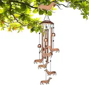 Dachshund Dog Wind Chimes for Outside | Dog Wind Chimes for Outside | Dog Wind Chimes for Outside, Indoors, Home, Lawn, Porch, Patio, Garden Decor, Yard Decorations