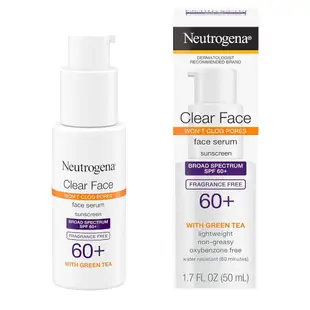 露得清 Neutrogena Clear Face Sport Face Age Shield 無油 抗老 防水 防曬乳