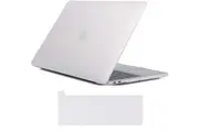 MacBook Pro 13 Inch Case 2016-2023 M1 M2 A2338 A2289 A2251 A2159 Hard Shell Case Keyboard Cover White