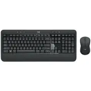 Logitech MK540 Advanced Wireless Keyboard & Mouse Combo - USB Receiver, 10 Mete