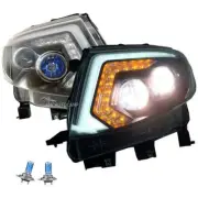 Fit Ford Ranger T6 Head Lamp Head Light Lamp Led Ccfl Black Pickup Xlt Wild Trak