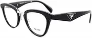 [Prada] ORNATE PR26SV Eyeglass Frames 1AB1O1-51 - Black PR26SV