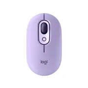 Logitech POP Mouse Lavender Wireless Silent Mouse Emoji Customization