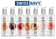 Swiss Navy Playful Flavours 4 in 1 Edible Lubricant 7 Flavours 7x118ml - 7 Pack