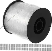 BELLIFFY 200m Nylon Fishing Line Braided Fish Wire Invisible Hanging String High Tensile for Crafts Decorations
