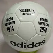 Adidas FIFA WORLD CUP 1974 CHILE DURLAST SOCCER BALL OFFICIAL SIZE 5 SOCCER BALL