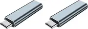 Binxind 2X USB Type-C Virtual Display Adapter DDC EDID Dummy Plug Headless Ghost Display Emulator Dummy Load 4K@60Hz