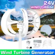 DC 24V 800W Wind Turbine Generator Vertical Lantern Charge Controller Power Tool